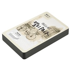 紙文化 Hello Art Calli Pack 厚款壓紋明信片 200g 10 黑色, 100個, 104 x 153 mm