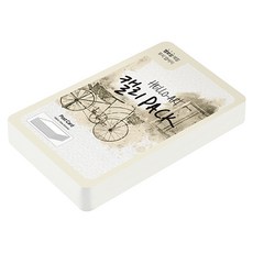 paperculture Hello Art Calli Pack 厚款壓紋明信片 200g 00 雪白色, 100個, 104 x 153 mm
