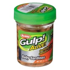 Berkley 貝克力 Gulp! Alive! 幼鰯 瓶裝, 粉紅色, 50g