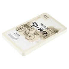 紙文化 Hello Art 書法包 加厚壓紋明信片 200g 01 白色, 50個, 104 x 153 mm