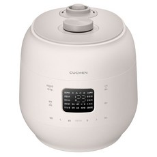CUCHEN 酷晨 The Fit電壓力鍋 10人用, 象牙白, CRS-FWK1041I