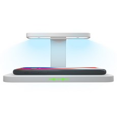 맥로이드 무드등 무선 충전기 미약전계 강도 무선기기 15W V300, 1개