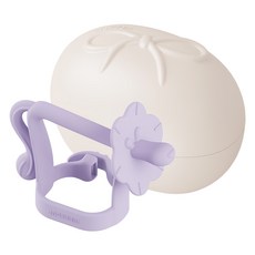 모윰 유아용 스타터 사자 치발기 세트, 치발기 + 케이스, 퍼플, 1세트