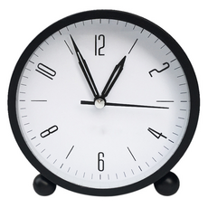 탑피아 편리한 간편한 탁상시계, 블랙