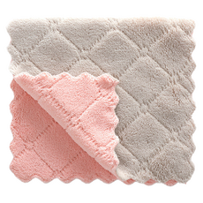 비투윈 간편한 손걸레, 핑크그레이, 1개