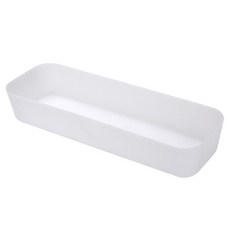 비투윈 실용적인 수저통 보관함 2, 화이트, 1개