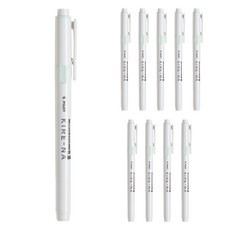 PILOT 百樂 Kirena 螢光筆, 淡綠色, 10個