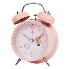 탑피아 편리한 탁상시계, Y36 핑크