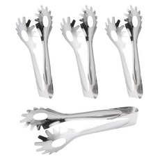 Market Yol 全不鏽鋼炸雞夾, 銀色, 4個