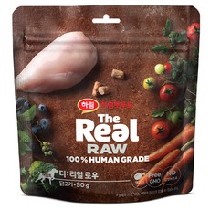 하림펫푸드 어덜트 강아지 더리얼 로우 건조사료, 닭, 50g, 1개