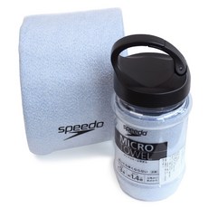 speedo 濕式毛巾 M SE62003, 藍色, 1個