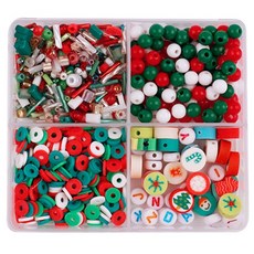 MaDaKkuMi 串珠工藝手鍊耳環項鍊製作套組, 1套, 03 糖果串珠