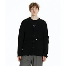 NodeArchive 男款厚實開襟衫