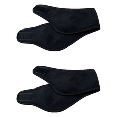 Bian 簡易穿戴運動耳罩頭帶, 黑色, 2個