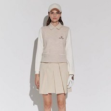 GARMENT GOLF 女款羊毛圓領套頭背心