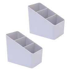 알로데 클린 룸 다용도 수납꽂이, TYPE03 그레이 3칸, 2개