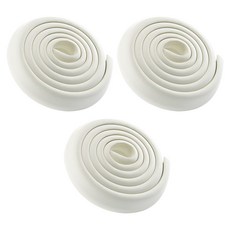 GUNU 防撞柔軟邊角保護條, 白色, 3個