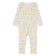 에뜨와 유아용 라워 슬림 내의 면 상하의 세트