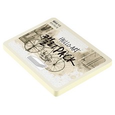 紙文化 Hello Art 書法包 厚磅壓紋卡 200g 51 自然色, 208 x 153 mm, 50個