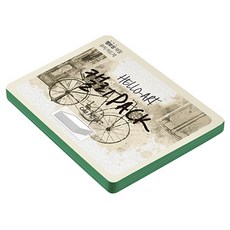 紙文化 Hello Art 書法包 加厚浮雕卡 200g 35 綠色, 50個, 208 x 153 mm