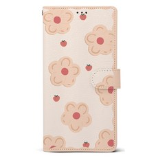 케이스퍼시픽 스윗가든 가죽 다이어리 휴대폰 케이스