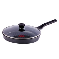 ARiSU 直火烤地瓜圓頂烤盤, 28cm, 1個