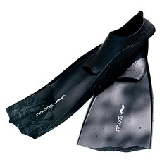 SooOli Hydro 長蛙鞋 浮潛蛙鞋 + 網袋套組, 黑色