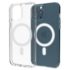 엑씨 클리어 쿼츠 범퍼 맥세이프 호환 휴대폰 케이스