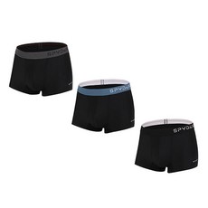 SPYDER 男士 Air Fit 黑色包裝貼身四角褲 3件組(95~110)