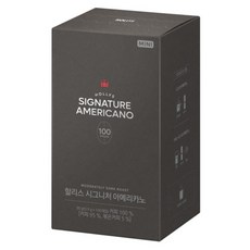 HOLLYS 經典深焙即溶美式咖啡隨身包, 0.9g, 100條, 1盒