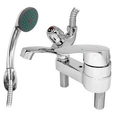 Woori Sudo 3孔面盆淋浴兩用水龍頭 SMF-104, 1個