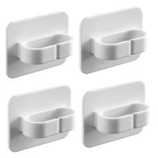 MONACO OLIVE 免鑽孔多用途清潔劑掛架, 白色, 4個