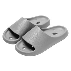 언헤브 솔리드 물빠짐 욕실화, 05 그레이, 1개