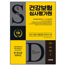 2025 時代EDU All-New 健康保險審查評價院 NCS+專業+最終檢查 模擬測驗 4回 + 免費NCS特講, 時代考試企劃