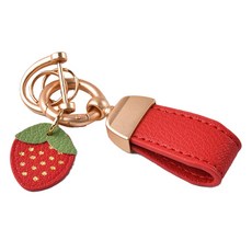 Onenough 亮點鑰匙圈 鑰匙扣 吊繩 配件, 紅色, 1個