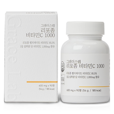 GraceLab 脂質體維他命C 1000 54g, 90顆, 1個