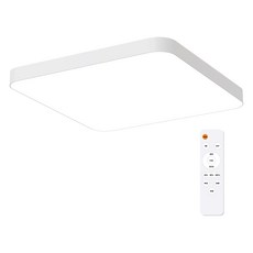 LED 三星晶片房間燈 60W + 遙控器套組, 白色 + 晝光色