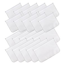 MONACO OLIVE Simply Eco Food 雙層夾鏈袋 中型 10入 + 大型 10入 組, 混合, 1套