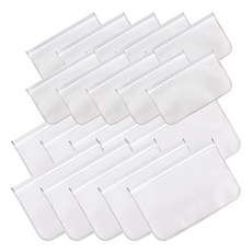 MONACO OLIVE 雙層夾鏈袋 小型 10入 + 大型 10入, 混合, 1組, 20枚