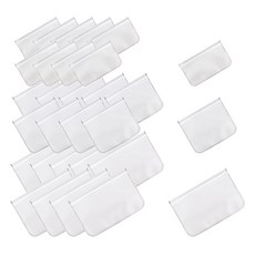 MONACO OLIVE Simply Eco Food 雙層夾鏈袋 小型 10入 + 中型 10入 + 大型 10入 套組, 混合, 1套