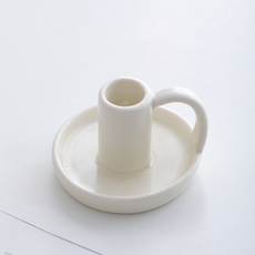 Misoroun 手柄燭臺 8.5 x 6.5 cm, type3 象牙白