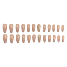 비투윈 네일스트립 네일팁, 1개, 황금나비