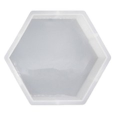 Big Step One花束綁結再綁結樹脂藝術矽膠模具 六角形 M, 單色
