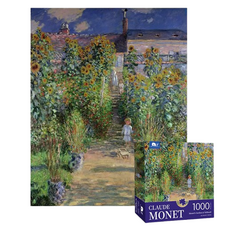Redielo 名畫拼圖, 莫內 藝術家的維特尼花園, 1000片, 1盒