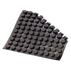 ELO TEMS 降噪防滑多用途緩衝貼紙, 100個, 黑色