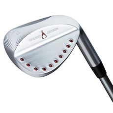 게이지디자인 단조 레드아이즈 골프채 포지드 웨지, S, 58도