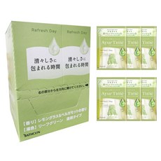 바스크린 아유르타임 리프레시데이 PACKET 입욕제, 6개, 40g