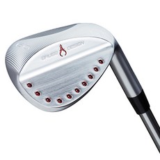 게이지디자인 단조 레드아이즈 골프채 포지드 웨지, S, 60도