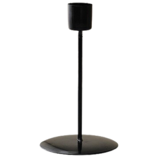 Jeongwol Market 室內裝飾燭台 8號款, 黑色