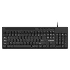 MAXTILL Type C USB電腦支架型靜音有線鍵盤, GM-K10C, 黑色, 製造商軸